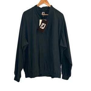 FootJoy Supersoft long sleeve Windshirt - hunter green - size L